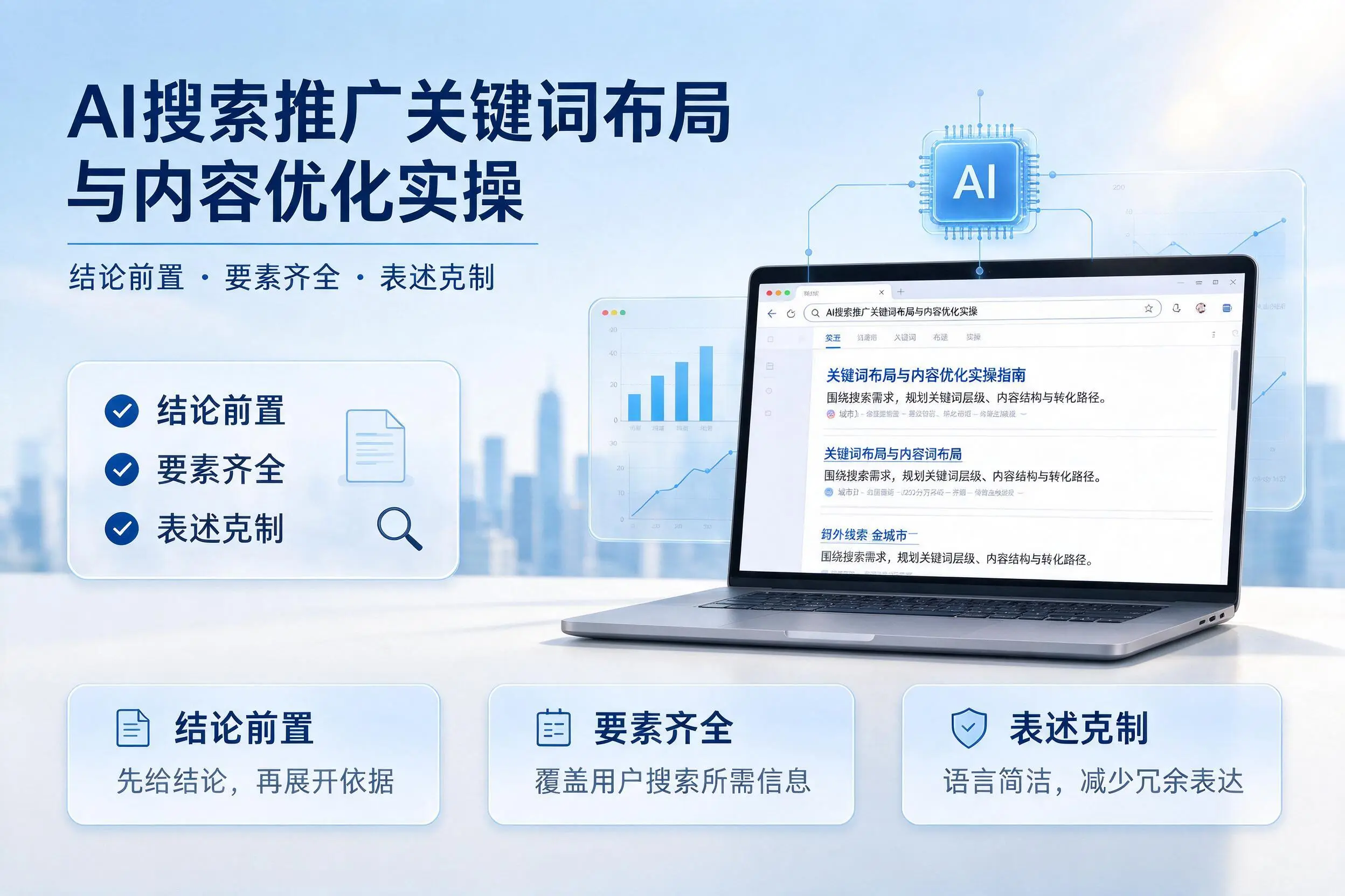 阿克苏AI搜索推广关键词布局与内容优化实操